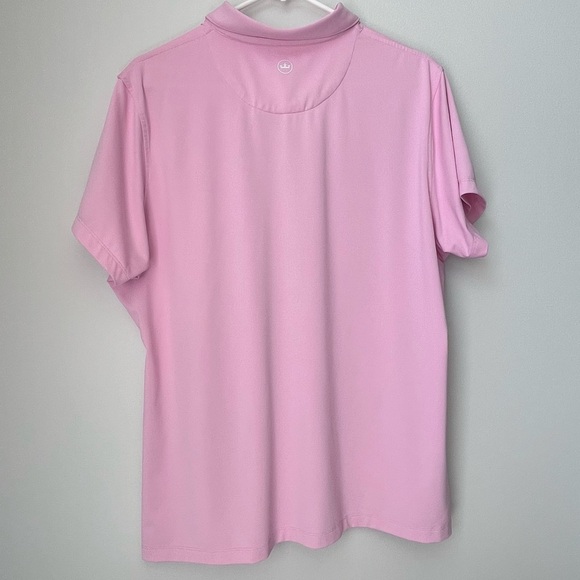 Peter Millar Women's Golf Polo Pink UPF 50+ Size XXL - Picture 8 of 9